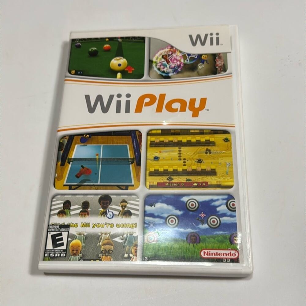 Wii Play for Nintendo Wii USED